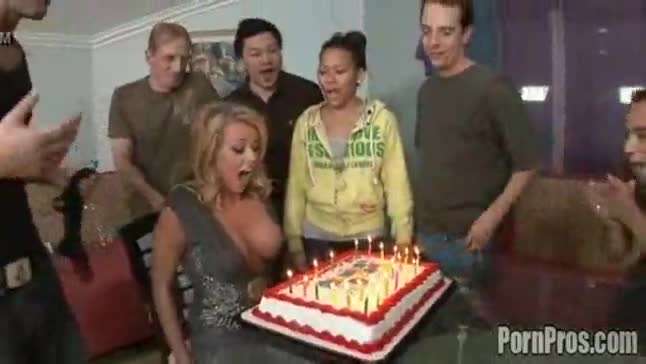 D violent first time birthday anal surprise
